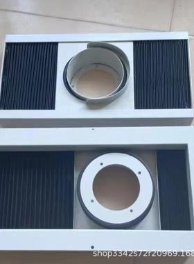 三面盔甲防护罩海天立式加工中心风琴防尘罩友佳VMP-40A柔性护罩