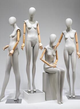 服装店高档模特道具女全身人台ICICLE之禾假人体模特橱窗展示架