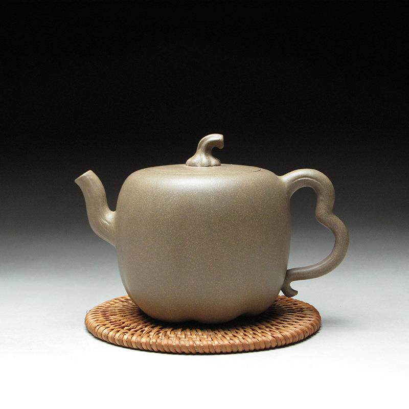 宜兴青段泥紫砂壶南瓜壶名家范丽香纯手工大容量泡茶壶茶具350ml