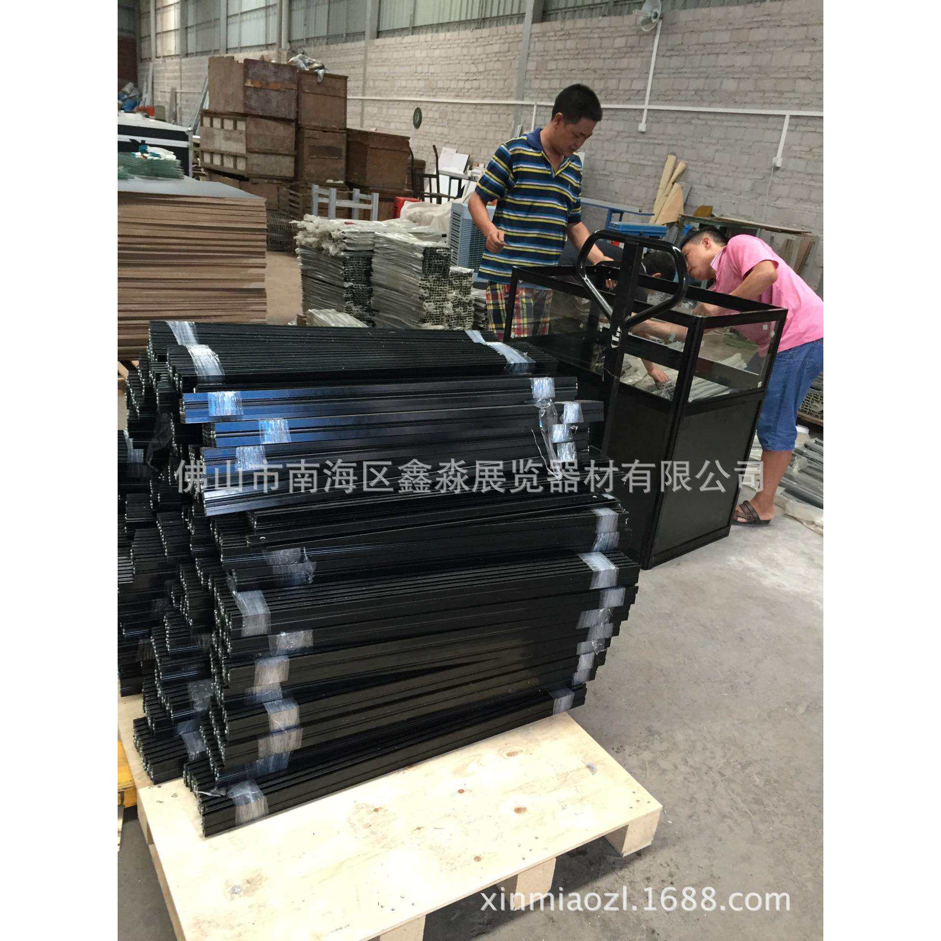 新款简易含安装成套展览展示折叠柜,珠宝贵重物品展示桌展会标摊