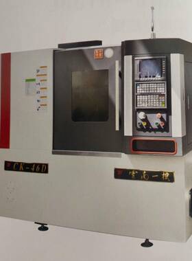 思铂阳线轨机床CXL46D主轴头A2-5卡盘直径160云一机展厅