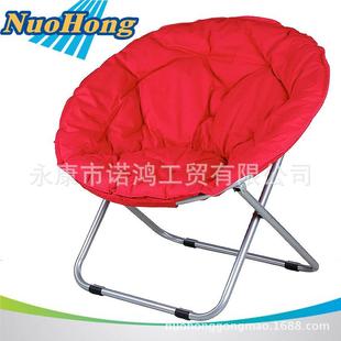 新款豪华月亮圆椅休闲室内坐椅直销折叠懒人椅