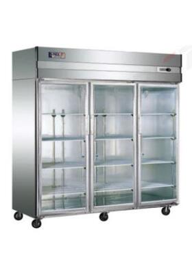 HT星星W款大三门玻璃冷藏展示柜