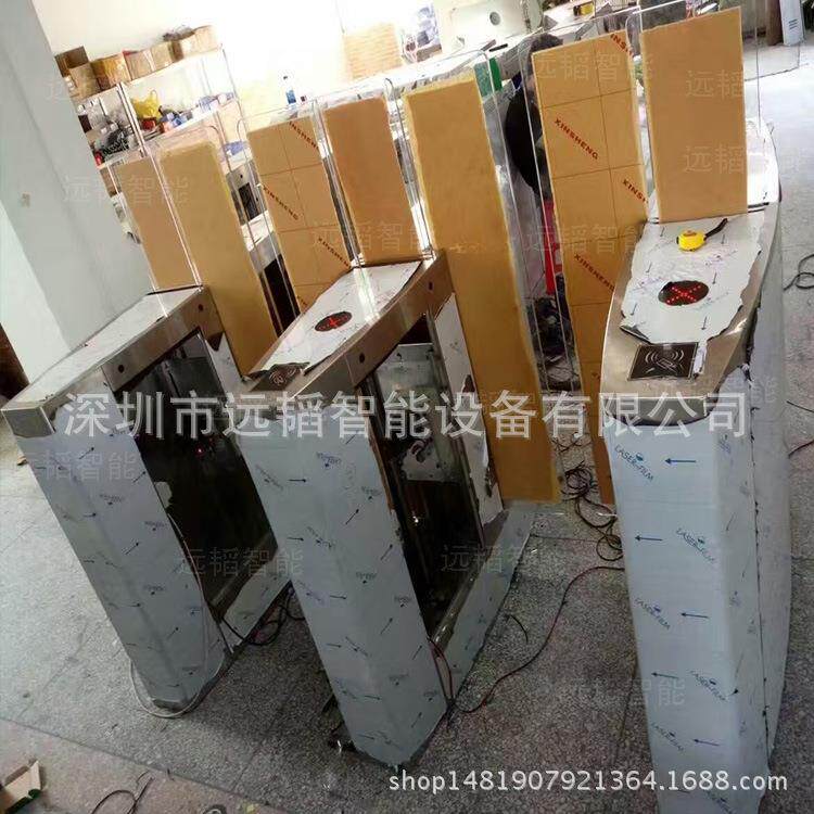 指纹考勤平移闸 不锈钢豪华平移闸门 监狱人脸识别摆闸翼闸厂家