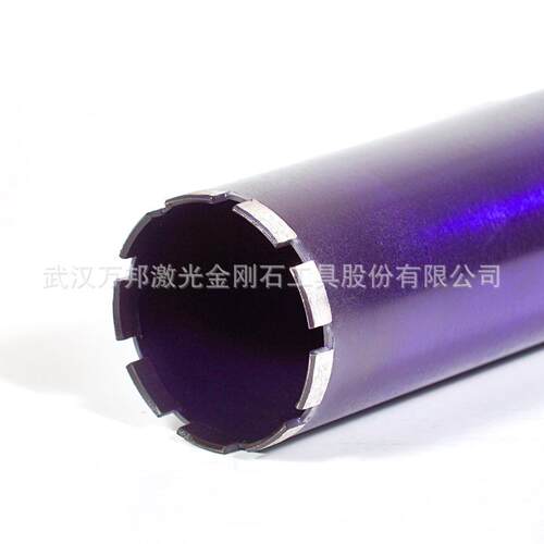 现货102钢混金刚石薄壁钻 4寸混凝土空心钻水钻湿钻头 1/4UNC接头