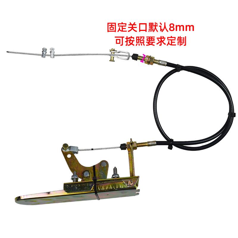 农用车工程车装载机改装车加装油门拉线脚踏板总成油门线油门拉索