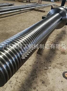 加工大型梯形丝杆螺母副制作Tr300以内T型螺纹丝杠升降传动