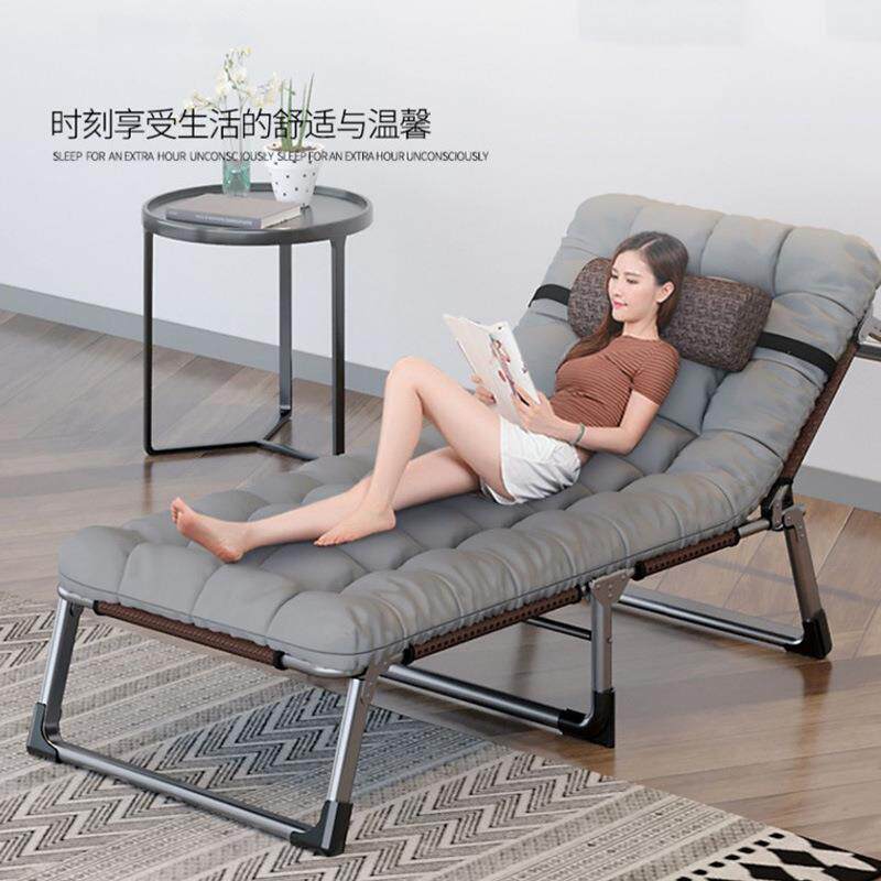 简易平躺看护折叠床午休床躺椅加厚单人床办公室午睡床行军床便携