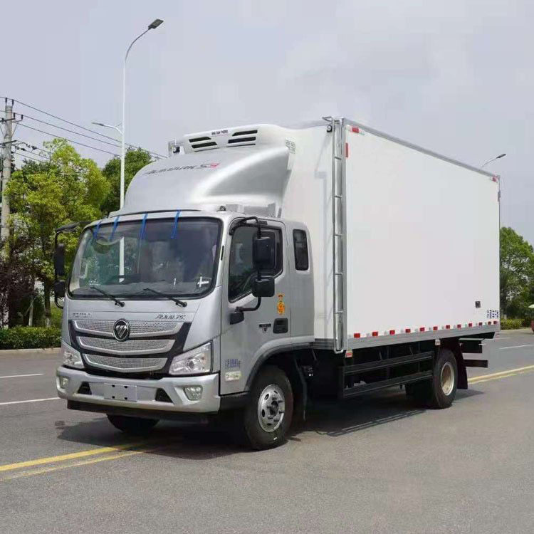 出口东风D9冷藏车5.2米冷藏车海鲜冷藏保温车吉布提