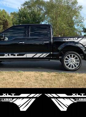 适用于福特皮卡ranger猛禽F-150车身贴纸后备箱字母车贴A213