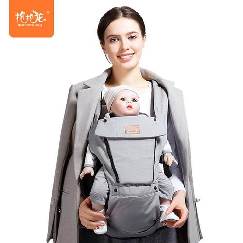 抱抱龙四季通用多功能婴儿背带腰凳不勒腰舒适坐凳单凳