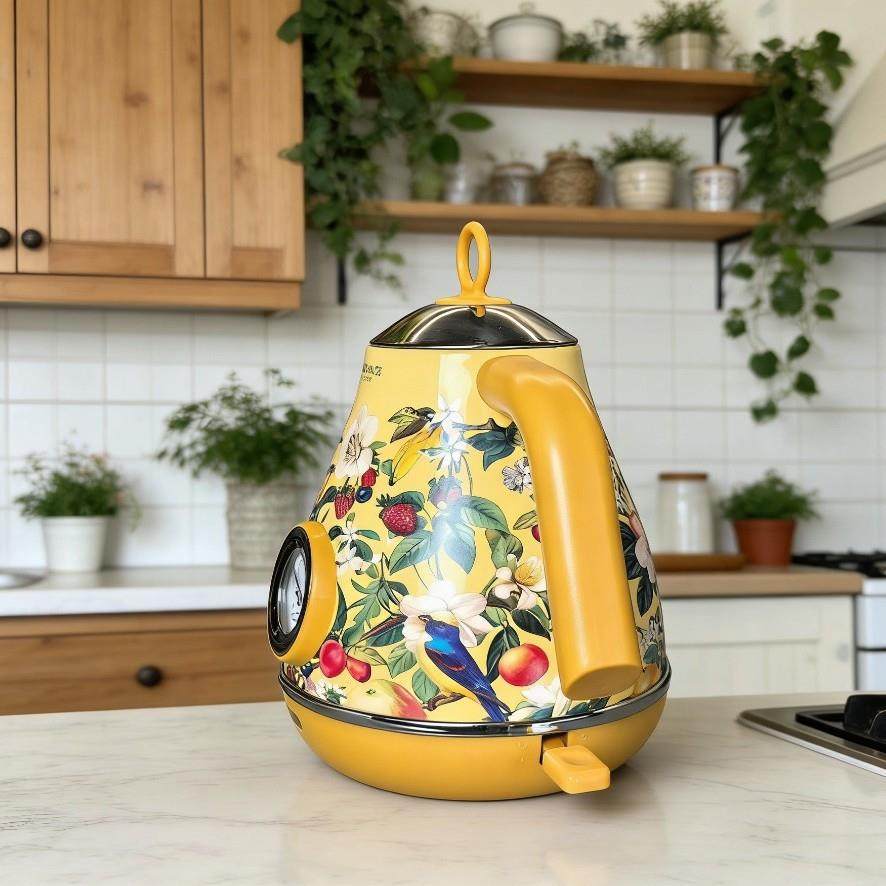 轻手奢工贴花古带温62436显示复热水度壶,厨房电器,电热水壶,淘宝优惠券,粉丝福利购,淘宝优惠卷