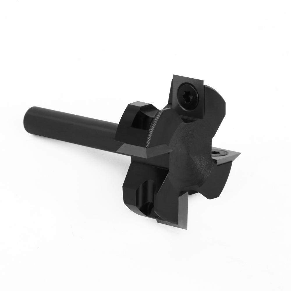 8柄四破刃8X40X62L板刀开槽刀清底刀钨合金板木工铣刀槽钢口破刀