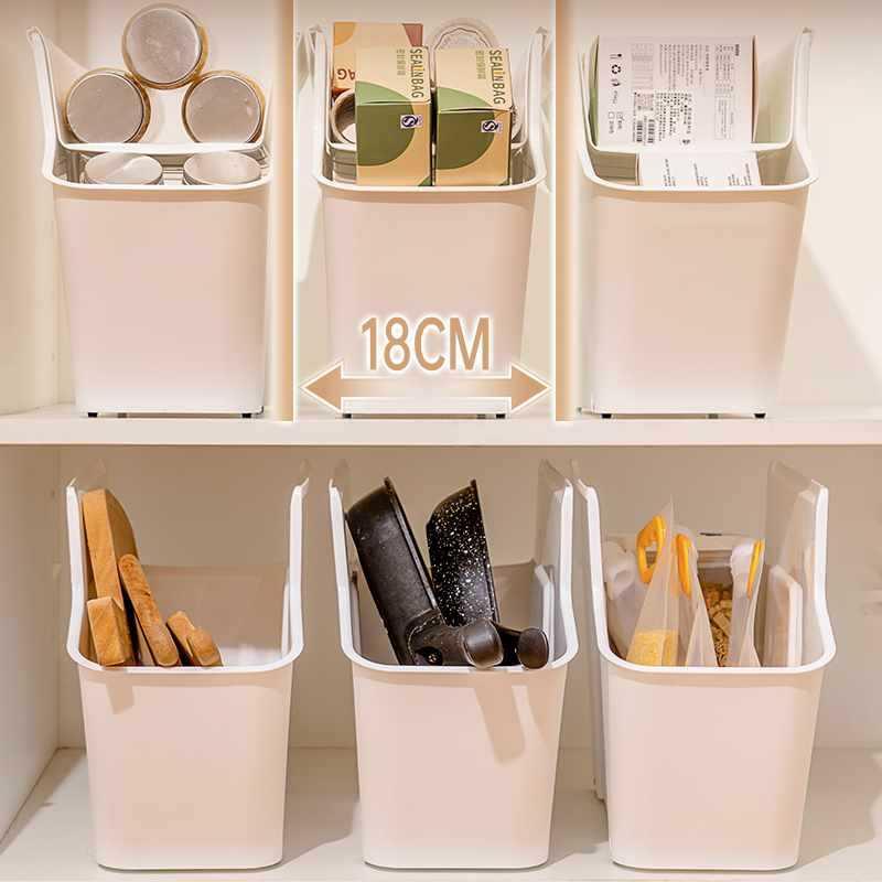 厨房纳656盒抽拉式置物橱柜夹缝拉篮水下槽带收轮整理盒分层架储
