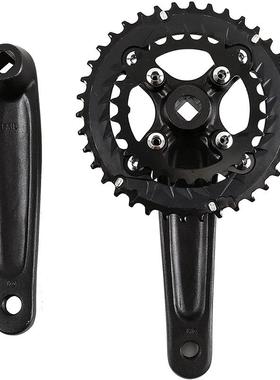 山地行车7曲柄铝合金104/64BCD自10m800108+3m26T38自T牙盘行车配