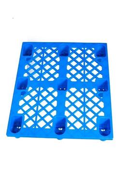 塑料托盘厚击承载高1SSI.2*1网格九脚抗撞耐m用卡板防潮板加仓库