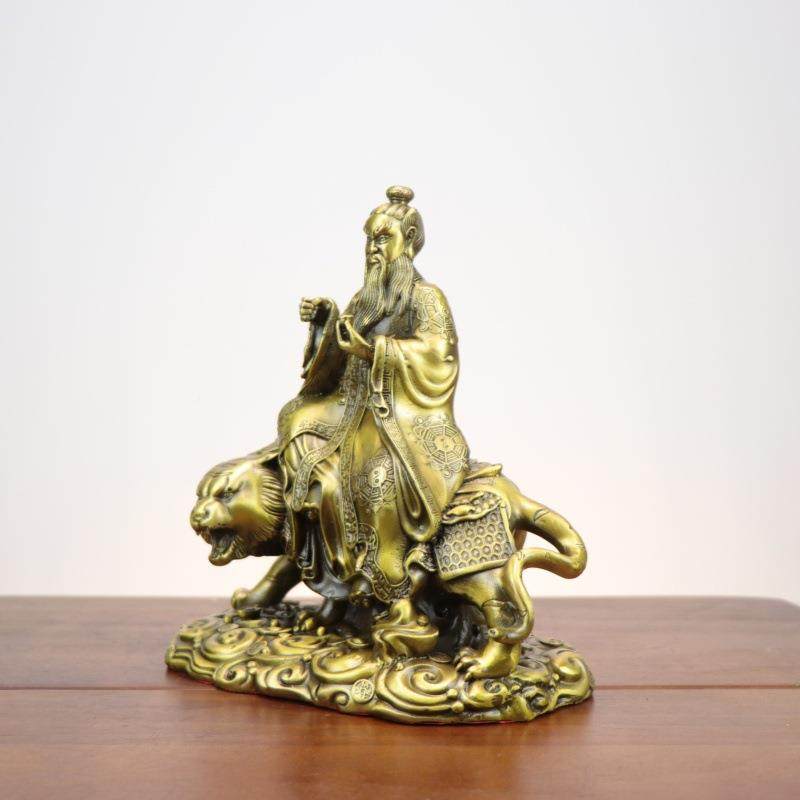 天杨1铜记摆黄铜张师件,家居饰品,装饰摆件,淘宝优惠券,粉丝福利购,淘宝优惠卷