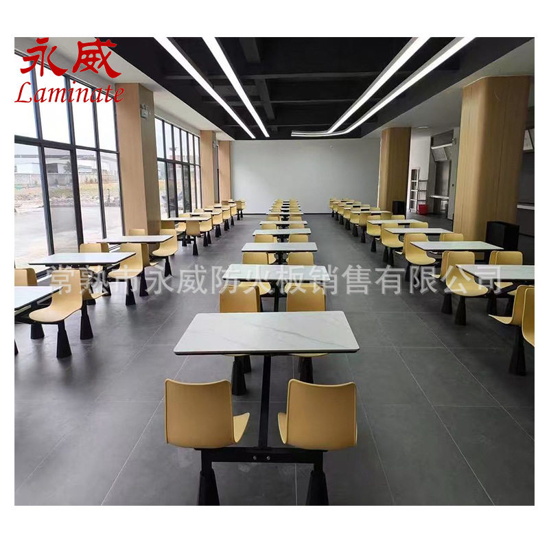 一代抗倍特板加工折叠小方桌圆桌黑色大理石纹木纹防水防霉