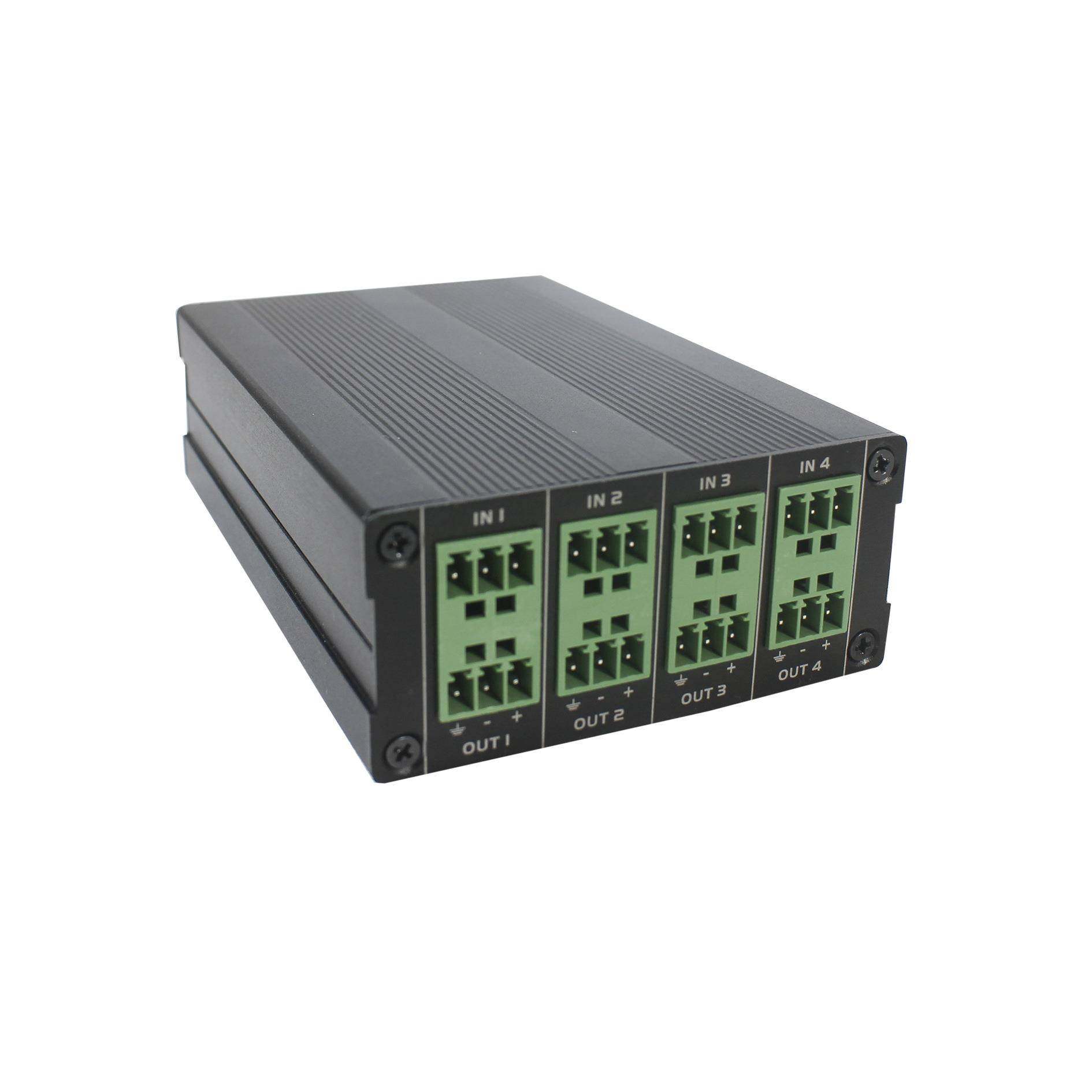 4进4出数字媒体矩阵DANTE网络处理器转接口数字音频处理器