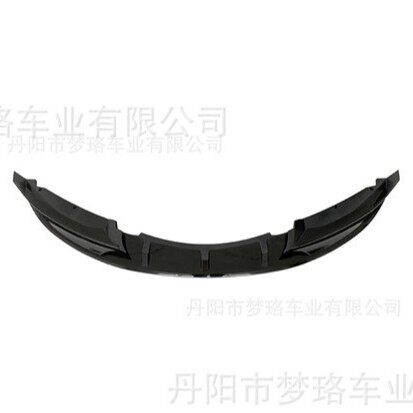 适用于宝马1系E82改装MP款前唇包角碳纤纹前铲