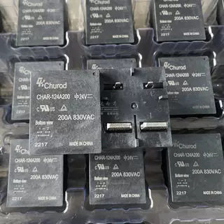 原装中汇瑞德CHAR-124A200200A光伏储能继电器24VDCHF167F-200