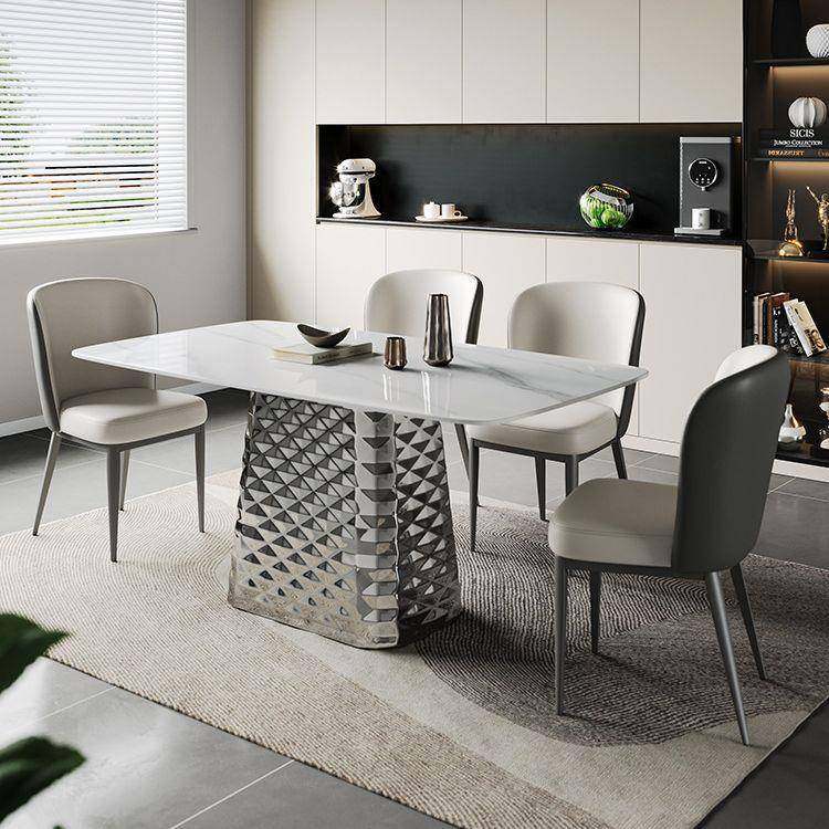 岩板餐桌轻奢现代简约高端2023新款饭桌家用意式极简长方形西餐桌,收纳整理,烫衣板及配件,淘宝优惠券,粉丝福利购,淘宝优惠卷