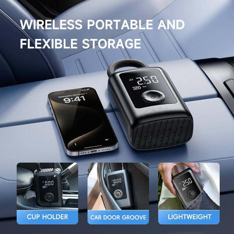 埠威车载充气泵自动充停迷你无线智能车载加气泵电动充气泵,收纳整理,烫衣板及配件,淘宝优惠券,粉丝福利购,淘宝优惠卷