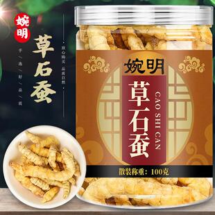 草石蚕罐装100克草石蚕 草石蚕 地蚕 土冬虫草泽兰根 白虫草