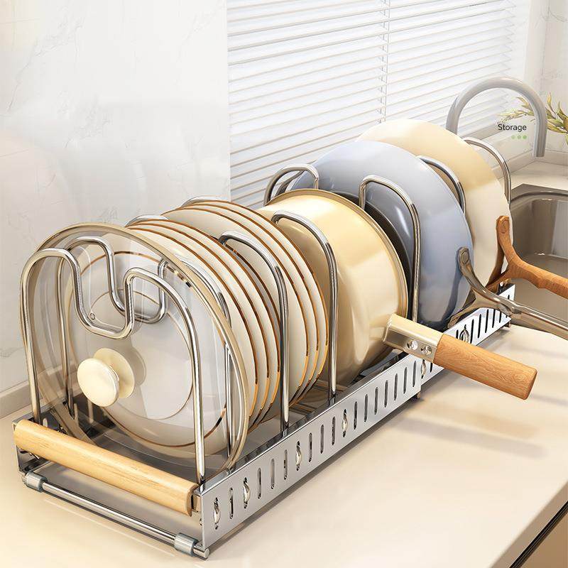 加厚不锈钢厨房锅盖架台面砧板置物架多功能锅具沥水架柜内收纳,纺织面料/辅料/配套,纺织机械配件,淘宝优惠券,粉丝福利购,淘宝优惠卷