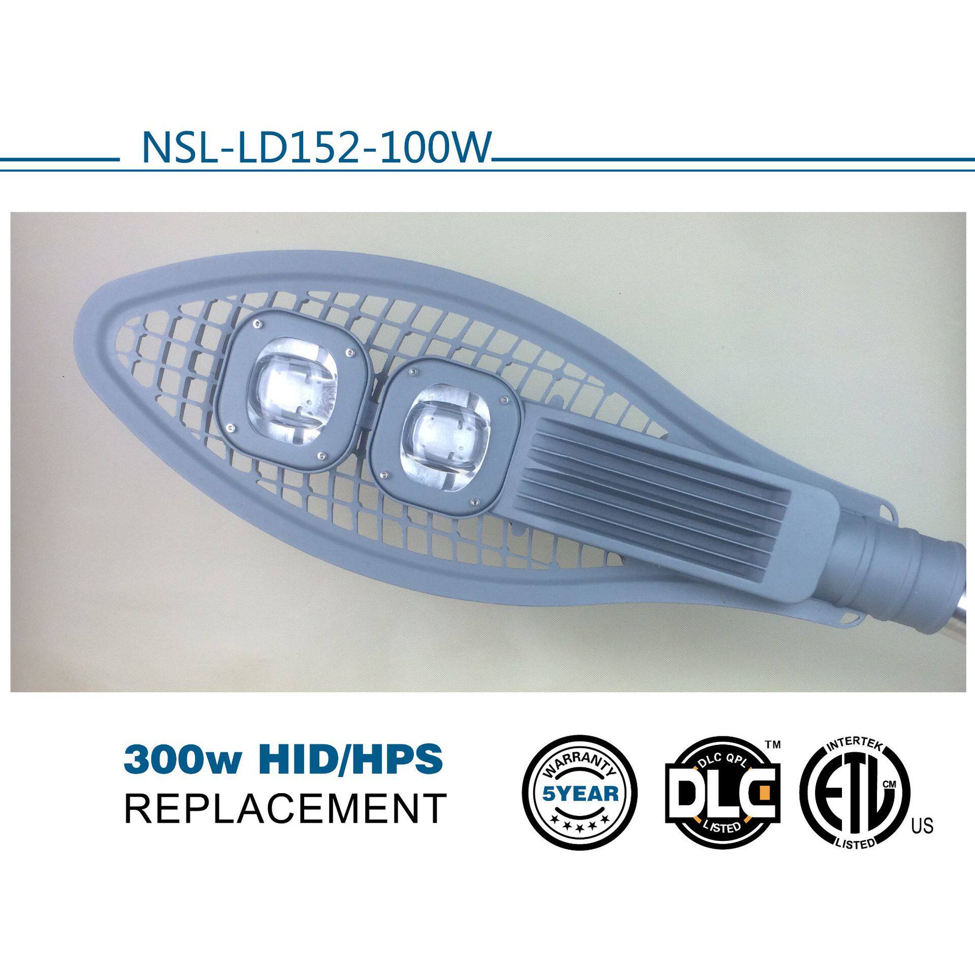美式led路灯头100w户外led路灯光源长寿命led透镜模组路灯