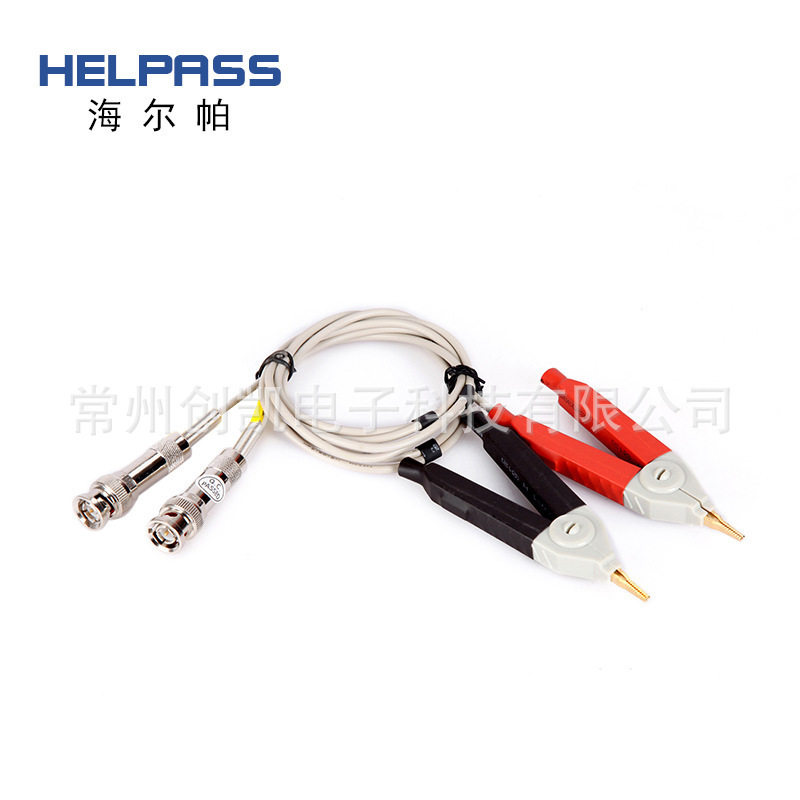 HPS26001二端开尔文测试线HPS26002漏电流测试夹具电阻仪适用