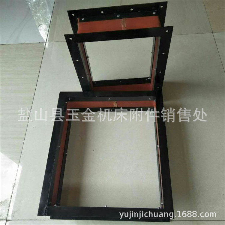 防火耐高温风机软连接抽风通烟软接头缝制钢丝圈伸缩式软连接