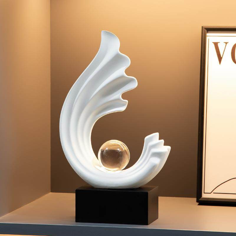 风生水起摆件高级感酒柜装饰品客厅家居电视柜轻奢高档办公室艺术,鲜花速递/花卉仿真/绿植园艺,割草机/草坪机,淘宝优惠券,粉丝福利购,淘宝优惠卷