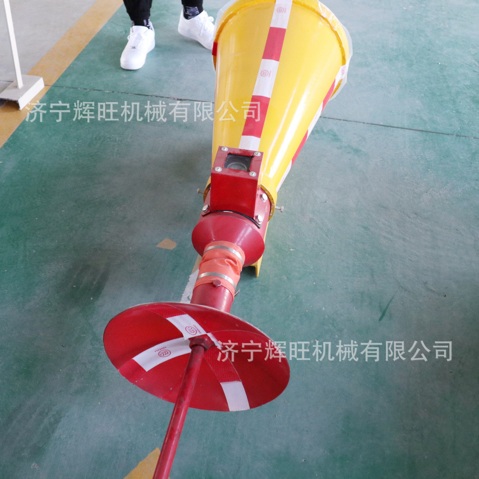 辉旺矿山井下隔爆装置ZGJFH35型矿用巷道自动触发干粉隔爆装置