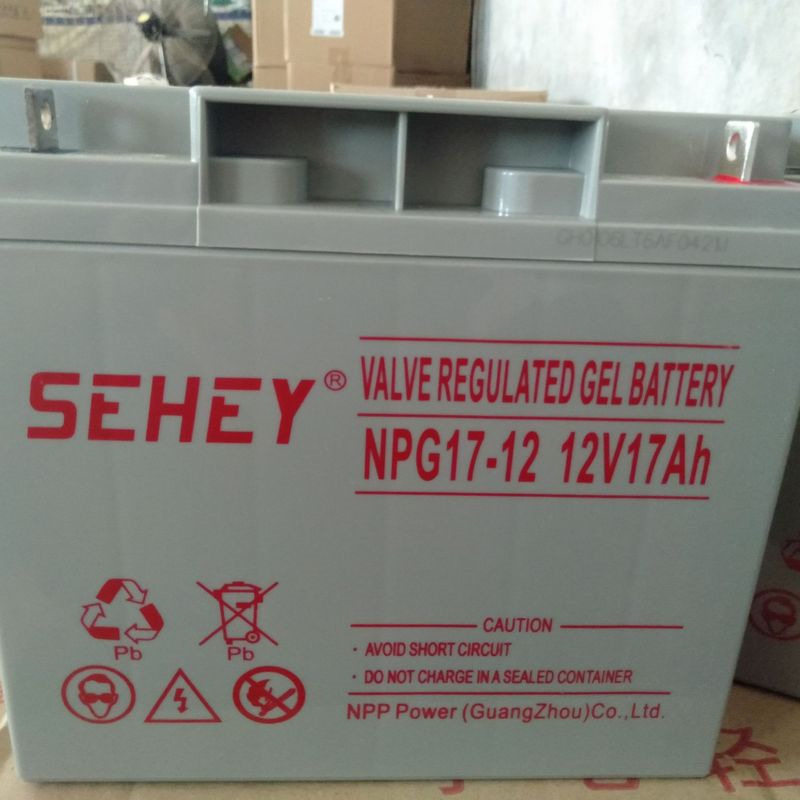 西力蓄电池12V17AH/ups电源蓄电池/SEHEY NP17-12/铅酸免维护电池