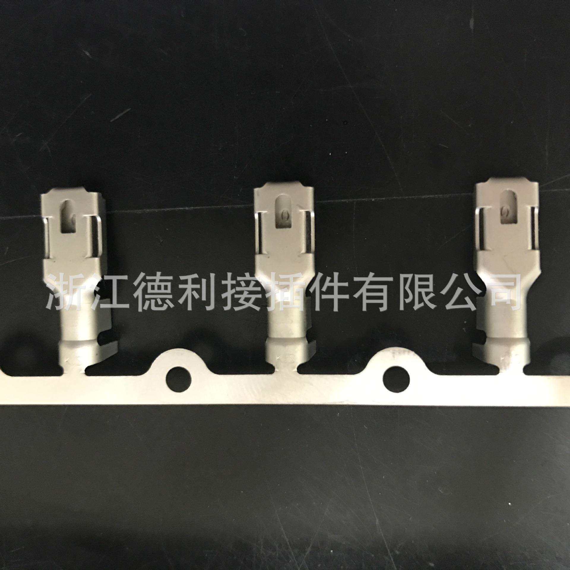 替代 AMP连接器 160759-3 160759-3 6.3大端子带锁扣