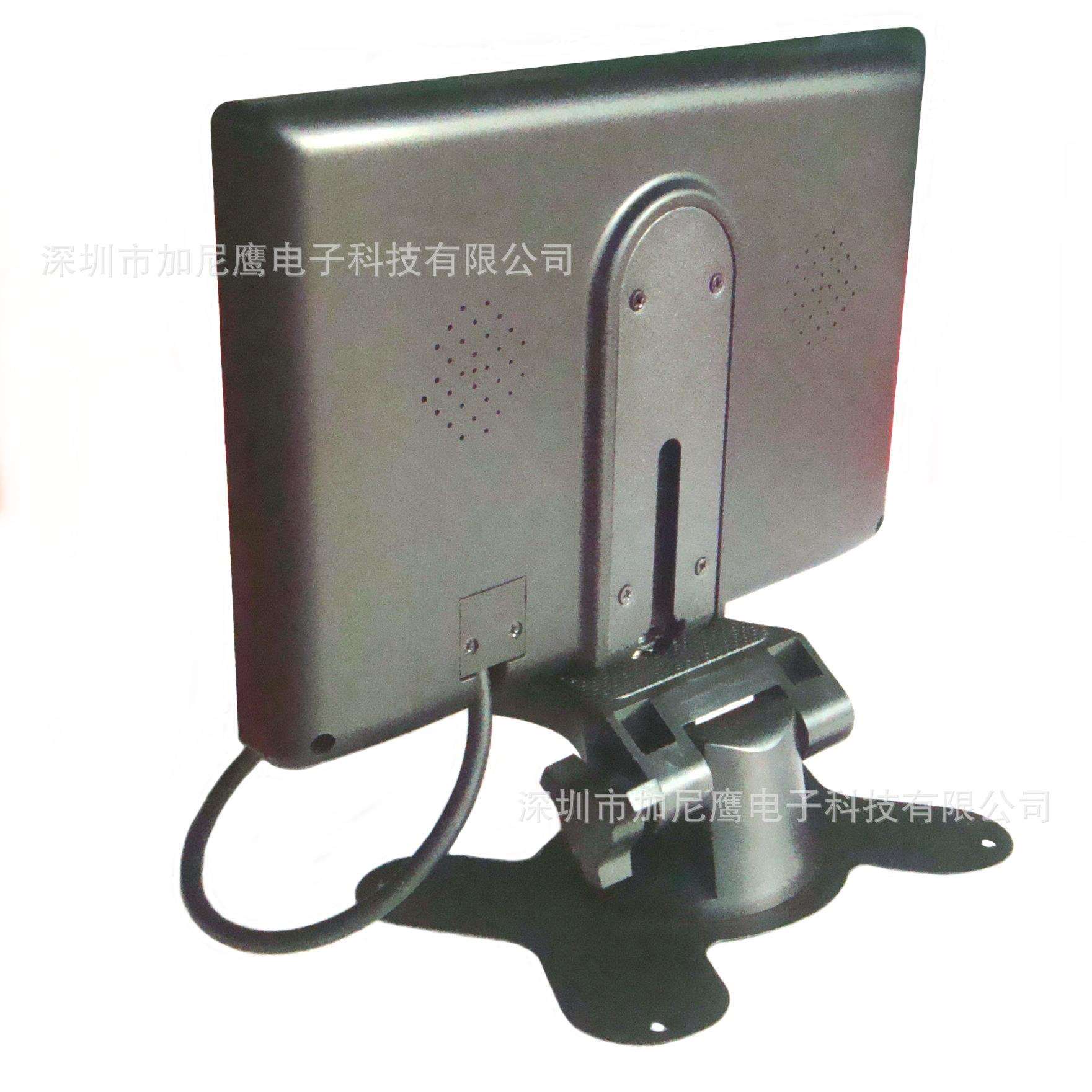 加尼鹰车用7寸显示屏DVD电视液晶屏模拟CVBS监视器触发线倒车优先