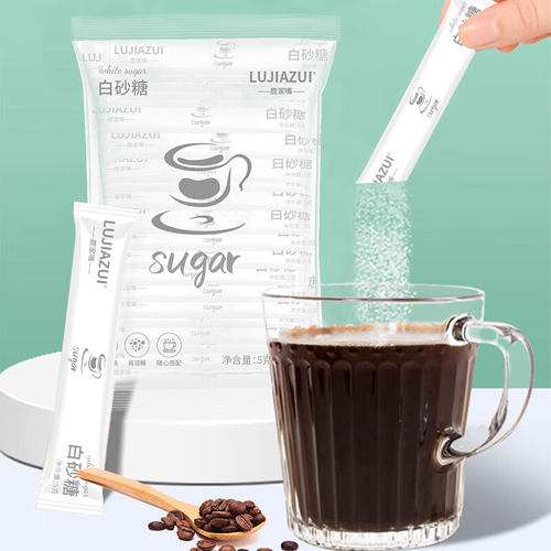 LUJIAZUI优级白砂糖5g*100条