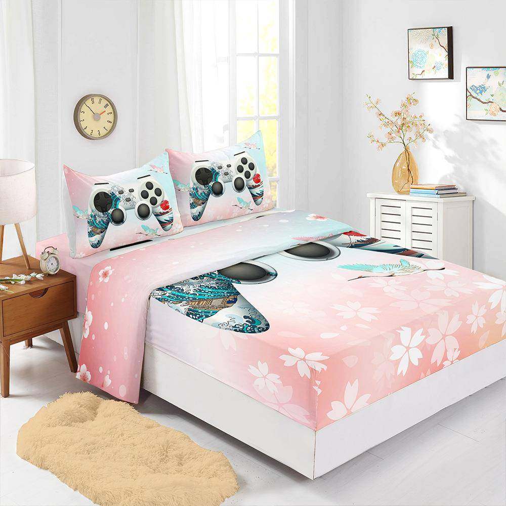 四件套床笠数码印花游戏手柄床垫保护套外贸床上用品,工业油品/胶粘/化学/实验室用品,其他实验室设备,淘宝优惠券,粉丝福利购,淘宝优惠卷