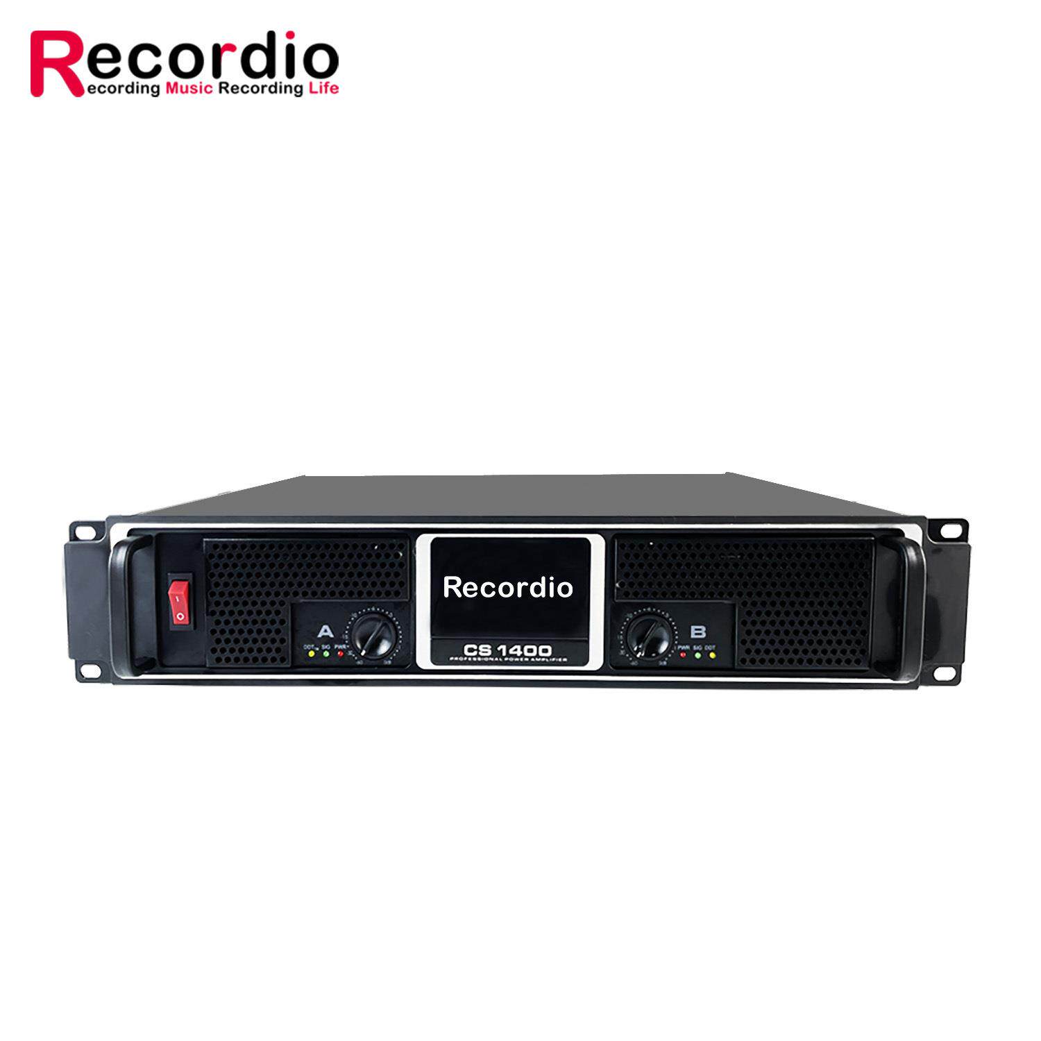 GAP-S1400工厂供应专业舞台DJ大功率功放2000W*2后级演出功放