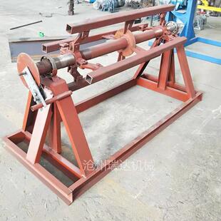 压瓦机1米彩钢卷上料架镀锌板1.25米/7吨上料架各种卷板上料架