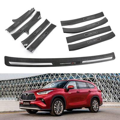 适用于丰田汉兰达ToyotaHighlander外置后护板内外置门槛条