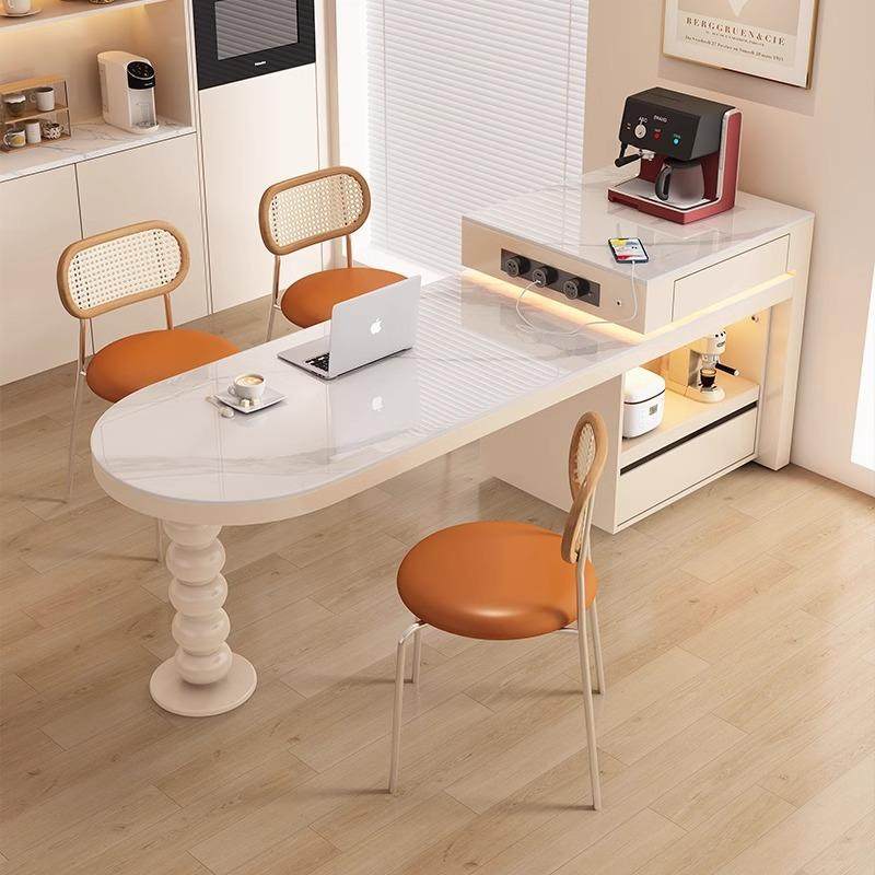 岛台餐桌一体法式奶油风可伸缩岩板中岛台家用厨房高级导台餐桌,工业油品/胶粘/化学/实验室用品,其他实验室设备,淘宝优惠券,粉丝福利购,淘宝优惠卷