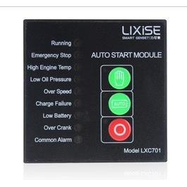 力可赛汽柴油发电机组控制器LXC706液晶显示屏控制保护系统LXC701