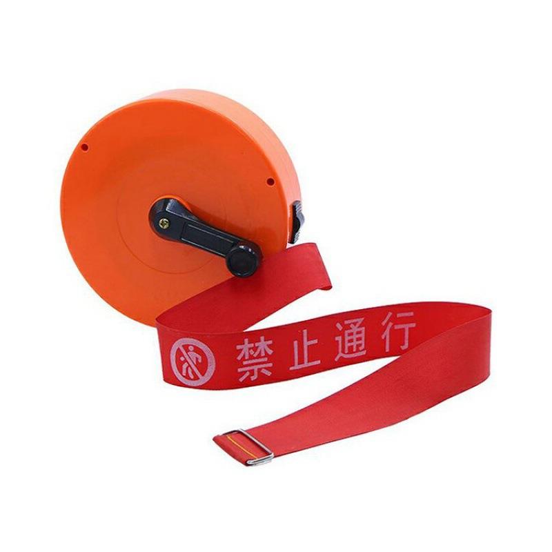 奥赛孚盒装警示带ASF-P5-50M帆布，印字“闪电符号止步高压危险