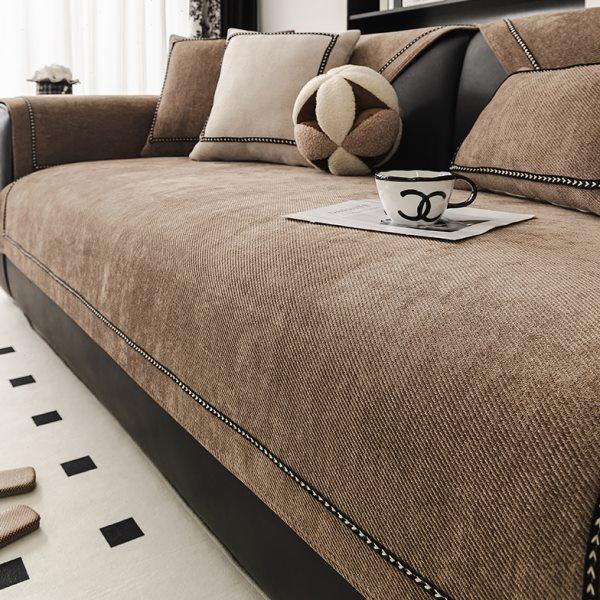 中古风沙发垫四季通用2025新款轻法式高级感沙发坐垫防滑沙发盖布,居家布艺,沙发垫,淘宝优惠券,粉丝福利购,淘宝优惠卷