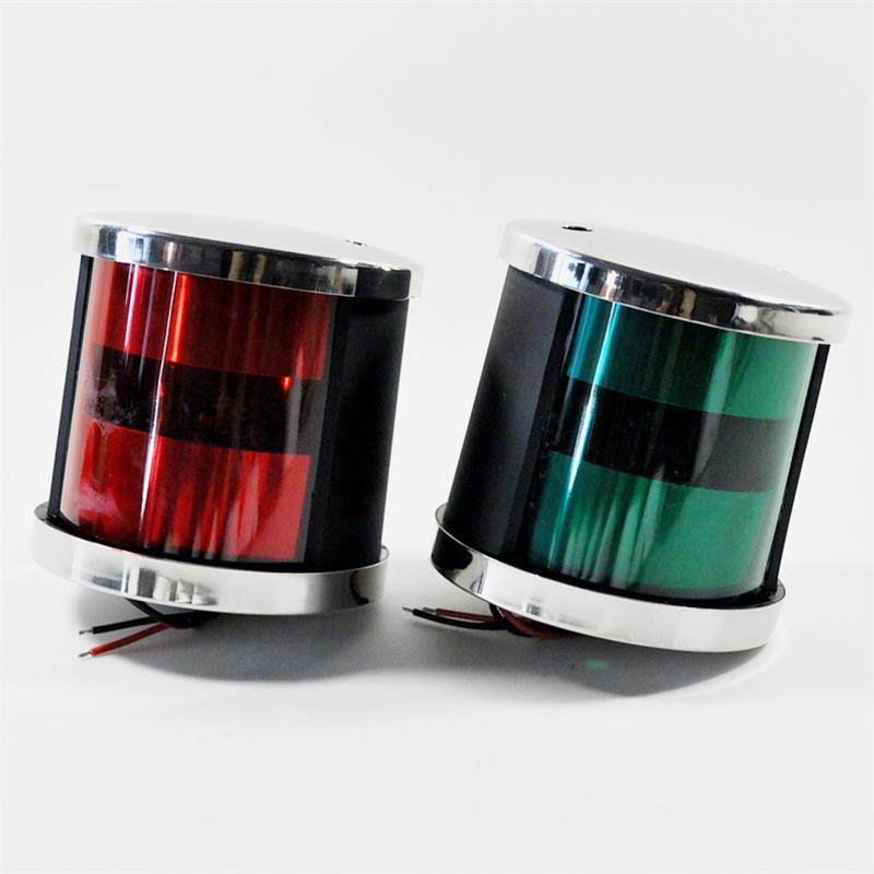 12-24V 316不锈钢左右舷灯船用游艇用五金配件艾硕/ISURE高低款