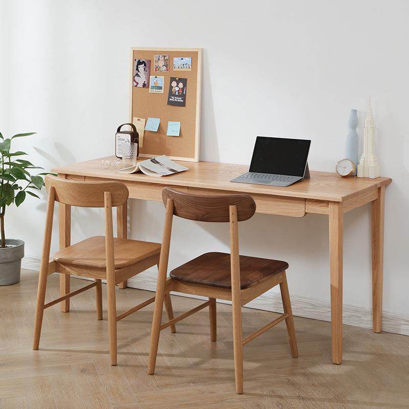 北欧白蜡木书桌卧室靠墙学生写字学习桌书房单人实木电脑桌办公桌,纺织面料/辅料/配套,纺织机械配件,淘宝优惠券,粉丝福利购,淘宝优惠卷