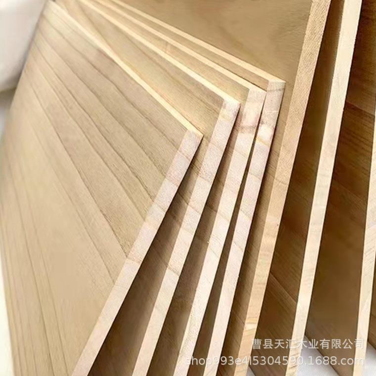 桐木板直拼板手工模型制作建筑模型橱柜隔板置物架家具木板隔板