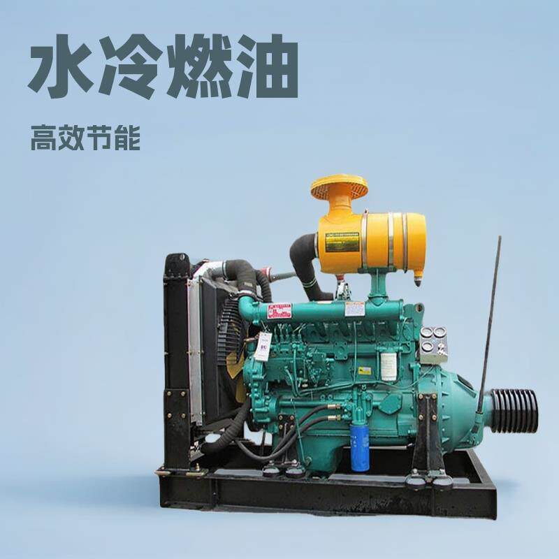 潍坊6105发动机100KW发电机水冷六缸发动机柴油机